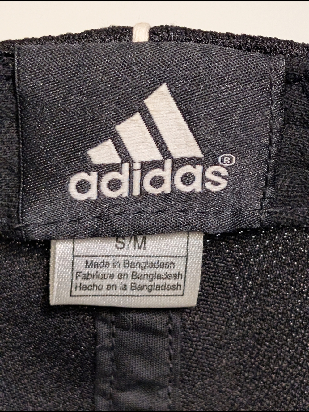 adidas Football Referee Hat Fitmax 70 Black White Piping Official Cap S/M Mesh - Picture 3 of 6